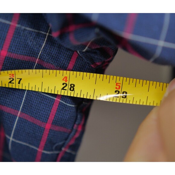 Polo Ralph Lauren Button Up XL Shirt Mens Purple Lowell Sport Long Sleeve‎ Check - Picture 4 of 6